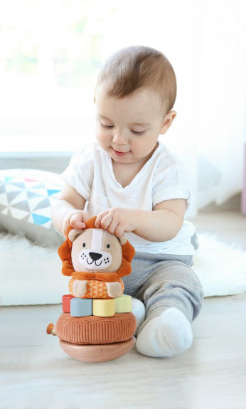 Nasadzovacie krúžky Levíček 2Kids Toys