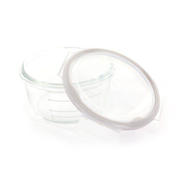 Sklenené misky s viečkami B-Glass Bowls 280 ml Bo Jungle
