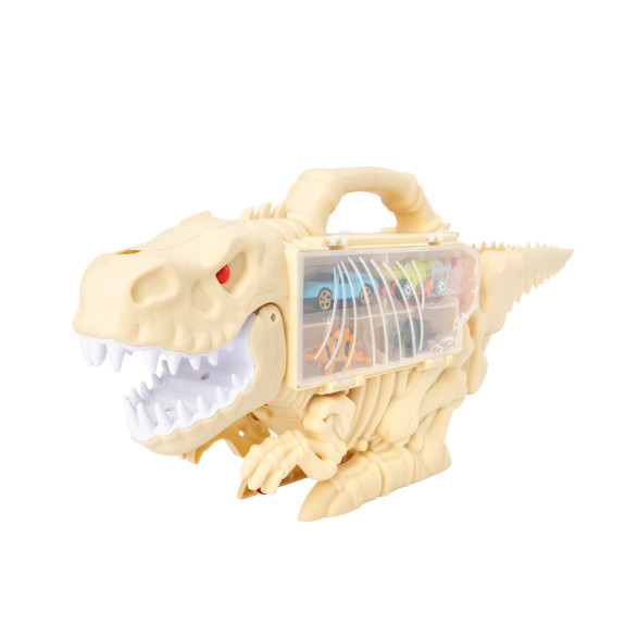 Dino s autami strieľajúce 47 cm