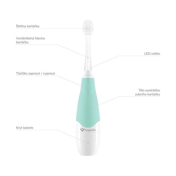 Sonická zubná kefka TrueLife SonicBrush Baby G