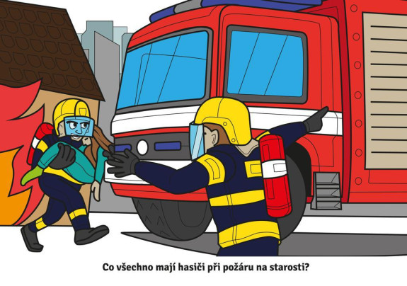 Omaľovánky Záchranári - Do akcie!