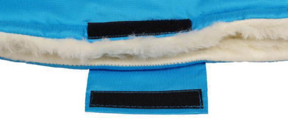 Merino rukávnik na kočík z ovčej/ťavej vlny na zips 30 x 50 cm