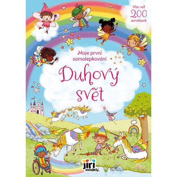 Moje prvé samolepkovanie Dúhový svet
