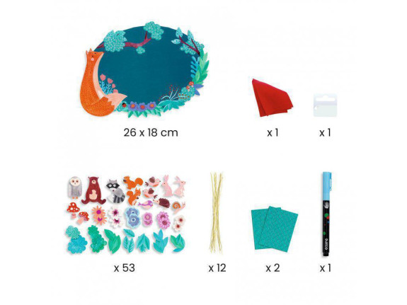 Tabuľka na dvere Les Djeco DIY