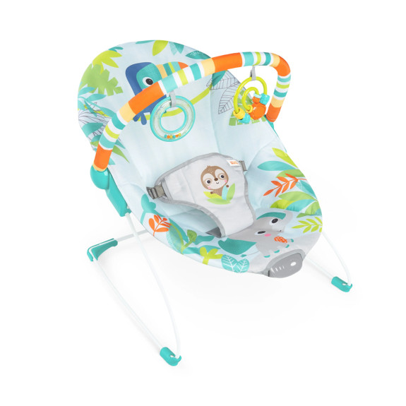 Lehátko vibrujúce Rainforest Vibes™ 0 m+ do 9 kg Bright Starts