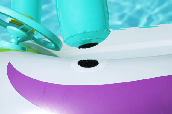 Detský nafukovací čln so strieškou Space Splash Bestway