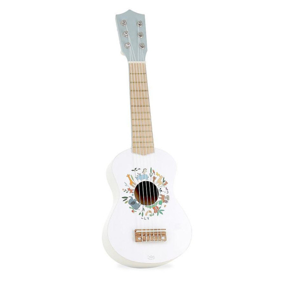 Drevená gitara Zvieratá sveta Sarah Betz Vilac