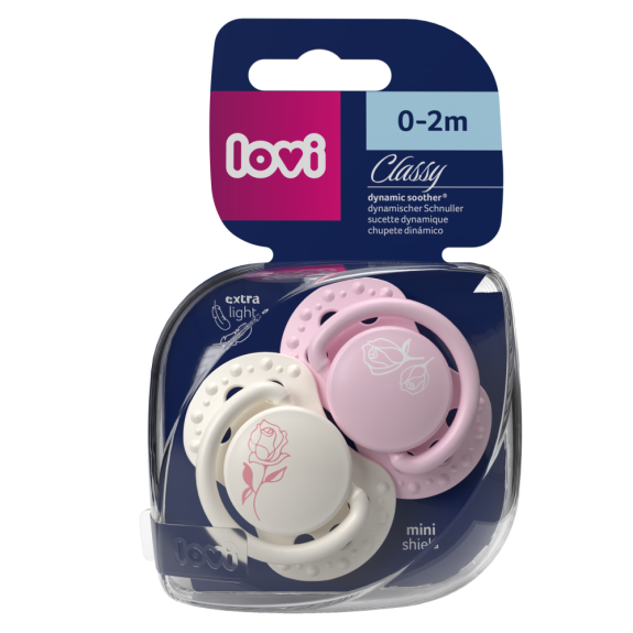 Mini cumlík silikónový dynamický Petit Rose 0 - 2 m, 2 ks holka Lovi