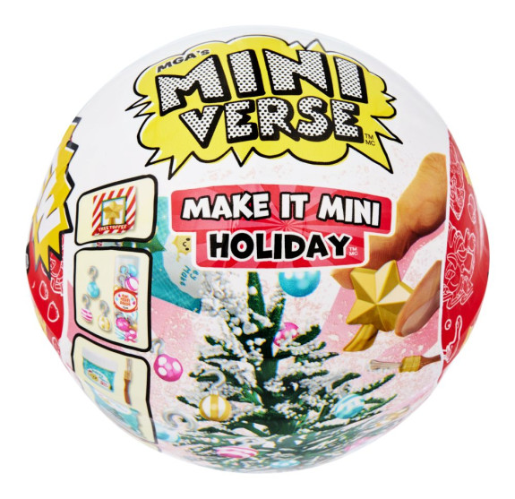 MGA's Miniverse – Mini Food Občerstvenie Vianočná séria