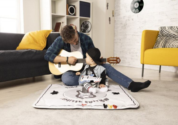 Hudobná gitara textilné Tiny Rockers Tiny Love