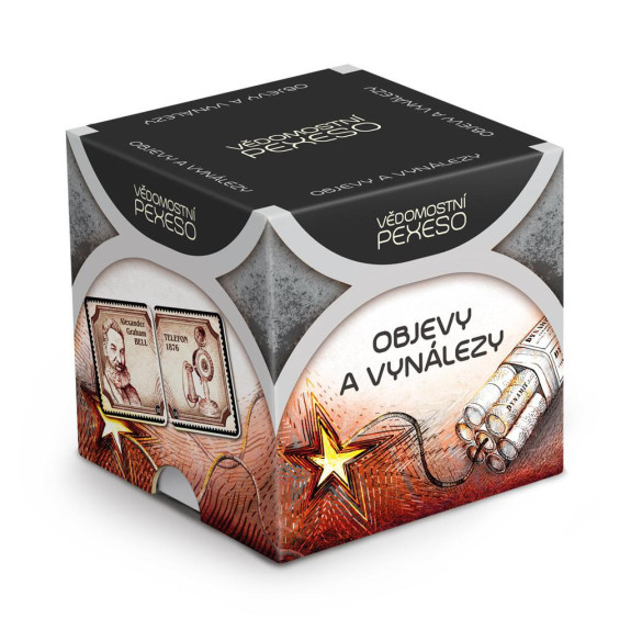 Vedomostné pexeso - Vynálezy Albi