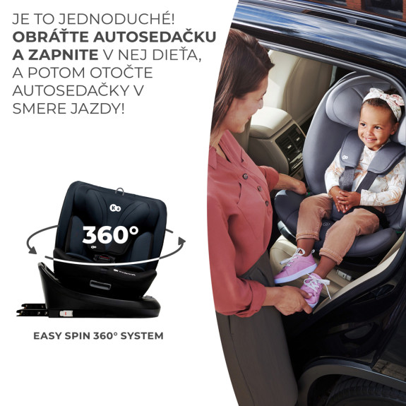 Autosedačka I-Grow i-Size 40-150 cm Kinderkraft