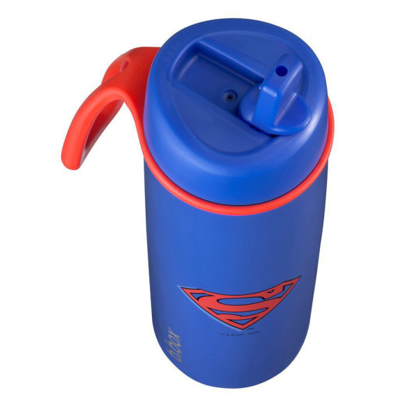 Nerezová termofľaša so slamkou 690 ml Superman B.Box