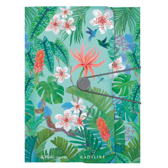 Dosky s gumou A4 Ladylike, Jungle