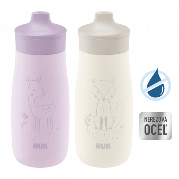 Fľaša Mini-Me Sip nerez 300 ml 9m+ Nuk
