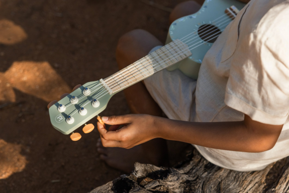 Gitara drevená Green Safari Friends Little Dutch