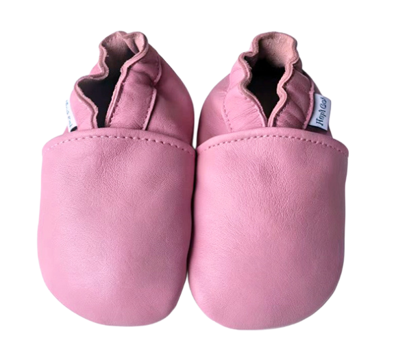 Kožené capáčky Barefoot s Anti-Slip podrážkou Veľ. 24-36 mes. Hopi Go