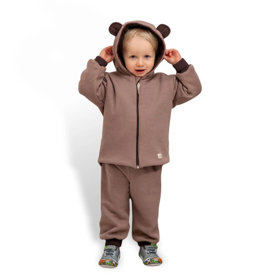 Detské nohavice Warmkeeper brown Esito