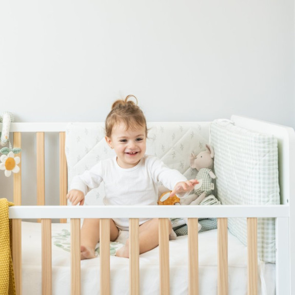 2-dielny bavlnený set do postieľky 0 m+ bonjourbébé