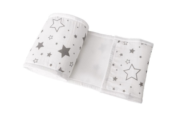 Bavlnený mantinel do postieľky Bump Air Design 180 cm Babymatex