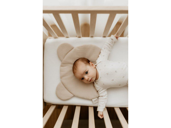 Mušelínový plochý vankúš Teddy Bear Sleepee