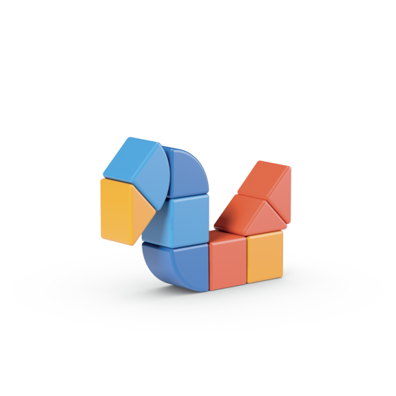 Geomag Magicube Shapes 9 dielikov