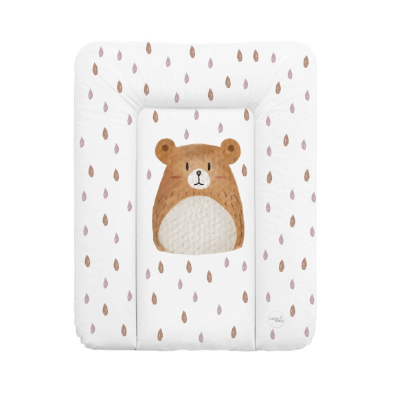 Podložka prebaľovacia mäkká malá 50 x 70 cm Basic Ceba Bear Buddy