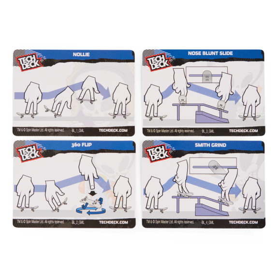 Tech Deck fingerboard dvojbalenie s prekážkou