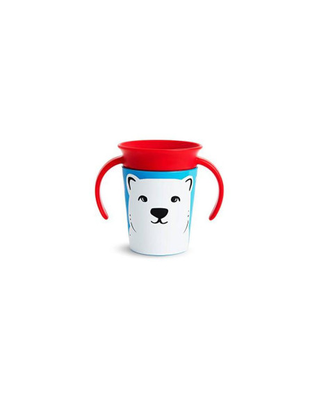 Munchkin - Juniorský hrnček WildLove 360 ° s uškami 177 ml