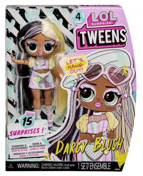 L.O.L. Surprise! Tweens bábika, séria 4 – Darcy Blush