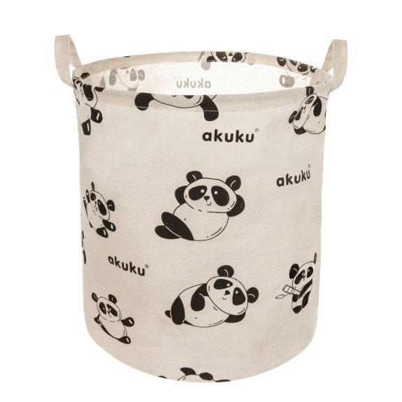 Skladací kôš na hračky - Panda Akuku