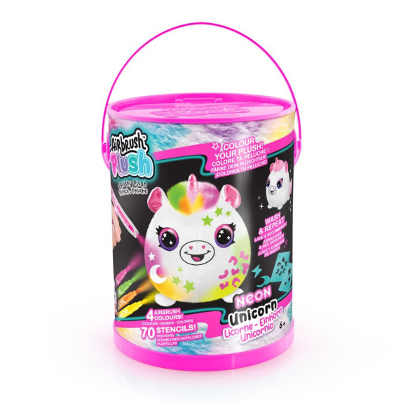 Neon Squish Pals Paint Can Airbrush