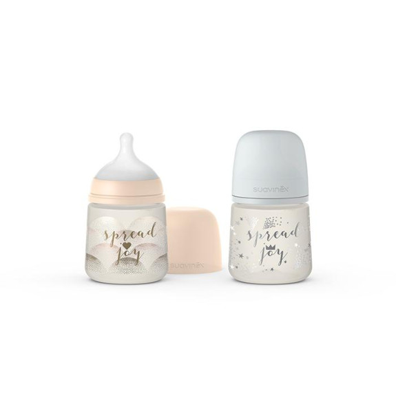 Dojčenská fľaša JOY Suavinex 150 ml fyziologická S