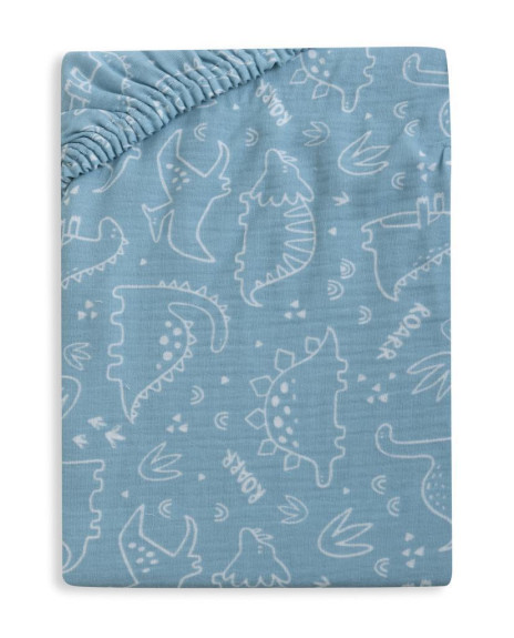 Mušelínové prestieradlo Dizajn s gumou 60 x 120 cm BabyMatex