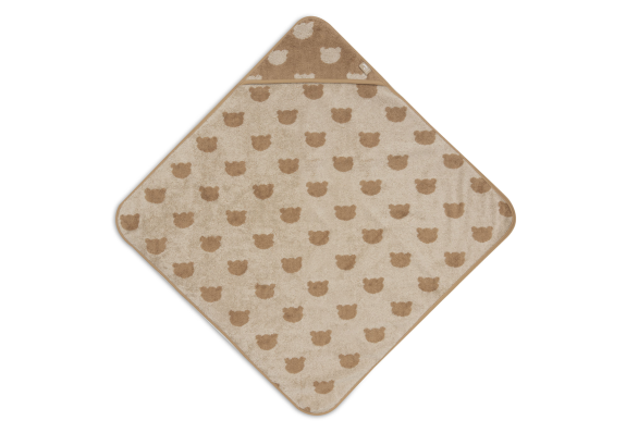 Osuška s kapucňou froté 75 x 75 cm Jacquard Jollein