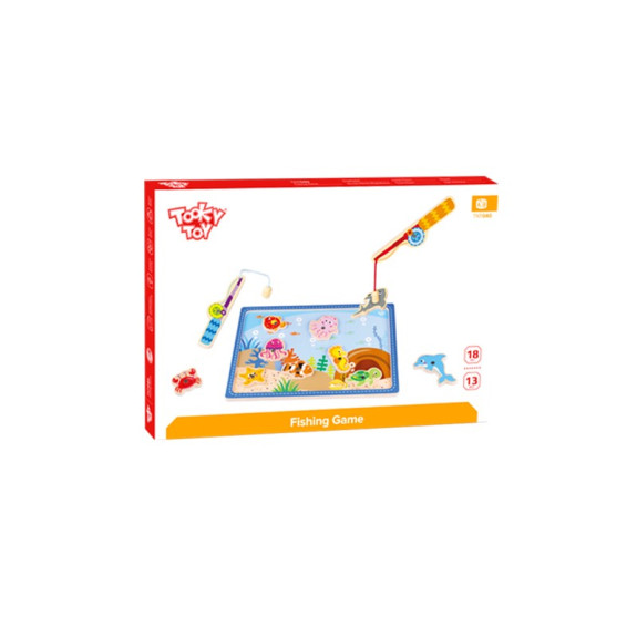 Chytanie rybičiek Tooky Toy