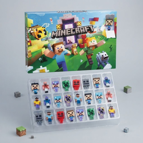 Adventný kalendár Minecraft Best christmas collection