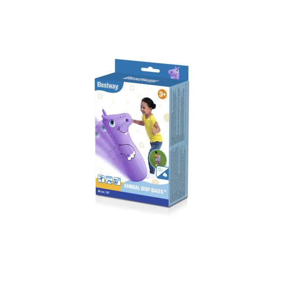 Nafukovacie boxovacie vrece zvieratká 89 cm Bestway