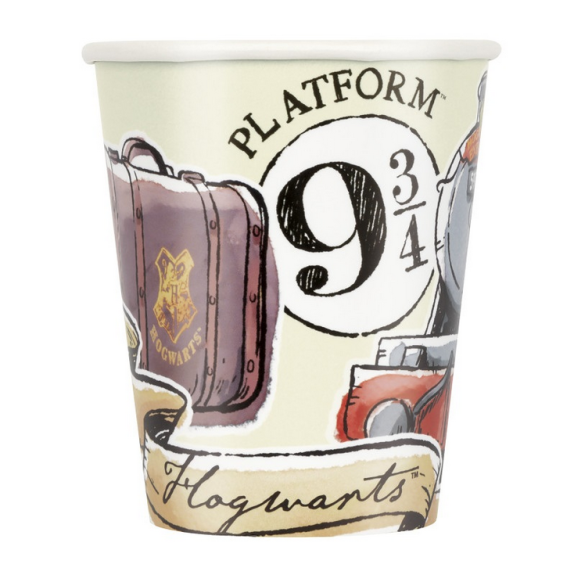 Papierové poháre - Harry Potter, 8 ks.