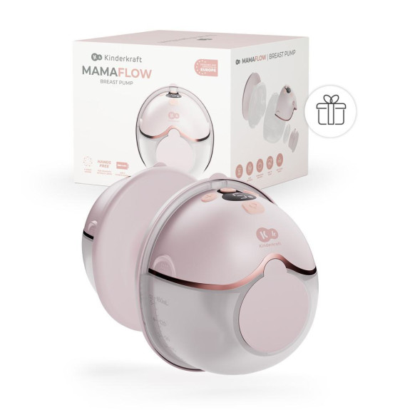 Odsávačka materského mlieka Single Hands-free Mamaflow Kinderkraft