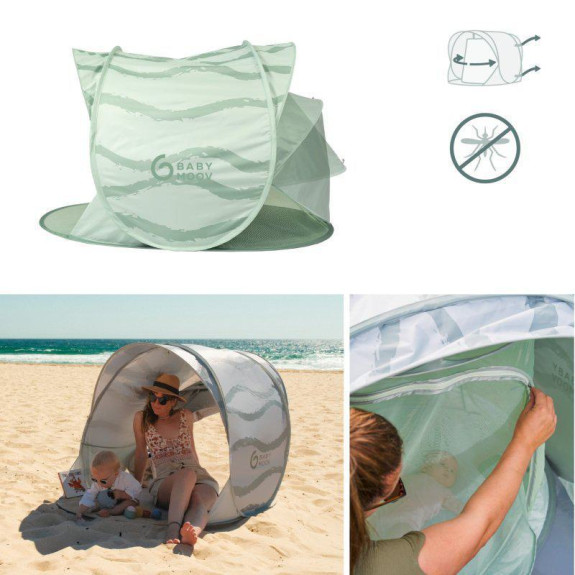 Skladací UV stan Moov & Protect Green Lagoon Babymoov