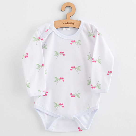 Dojčenské body Classic II malina New Baby