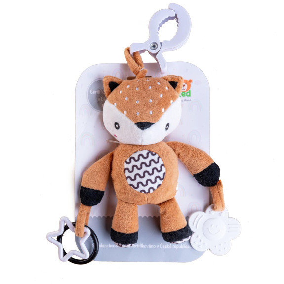Hrkálka plyš 30 cm záves na postieľku/kočík 0 m+ babyted