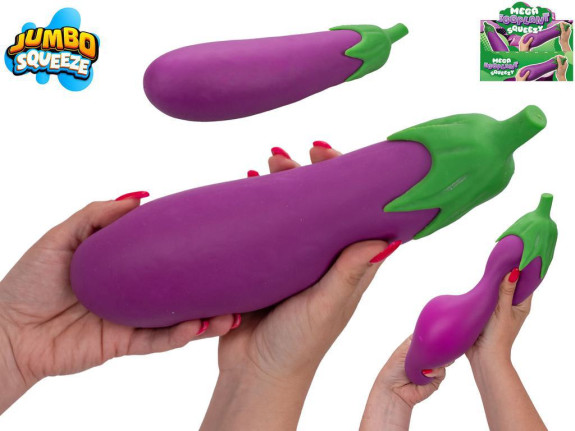 Mega squeeze baklažán strečový jumbo 27 cm