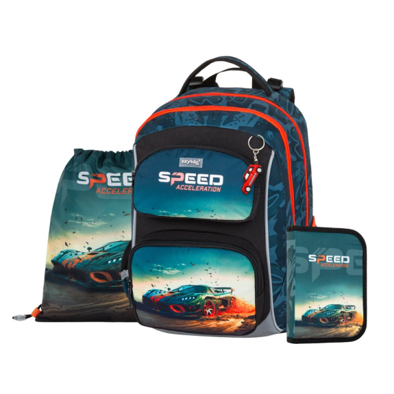 Školská súprava 3 ks Oxy Jumper Auto OxyBag
