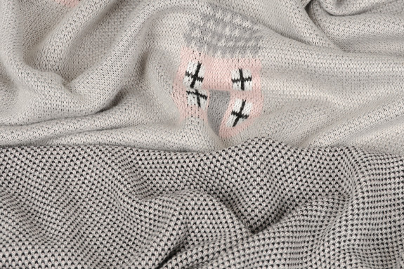 Deka Pattern bambusová 80 x 100 cm Babymatex