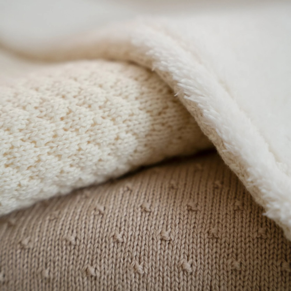 Deka pletená / fleece 70 x 100 cm Pure Little Dutch