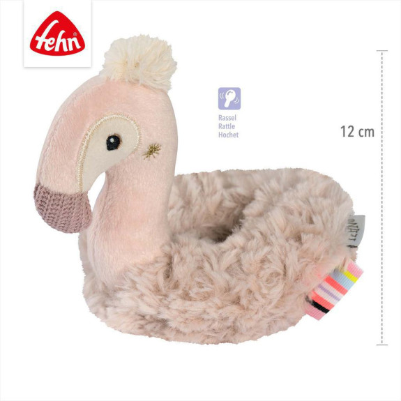 Mäkký krúžok plameniak, Pink Baby Fehn