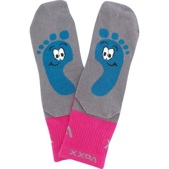 Ponožky detské anatomicky tvarované Barefootik dievčenské mix B (3 páry)