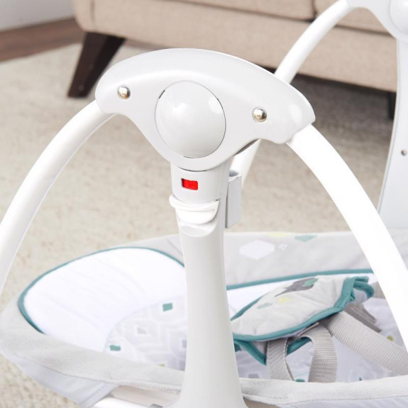 Hojdačka konvertibilná vibrujúca s melódiou Nash 2 v 1, 0 m+ do 9 kg Ingenuity